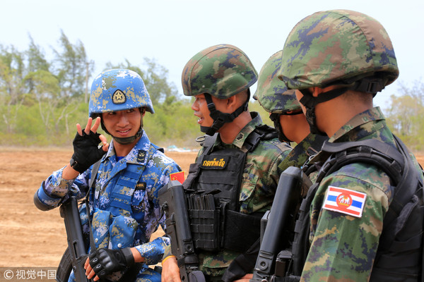 ▲▼先前的中泰海軍陸戰隊聯訓「藍色突擊-2016」。（圖／CFP）