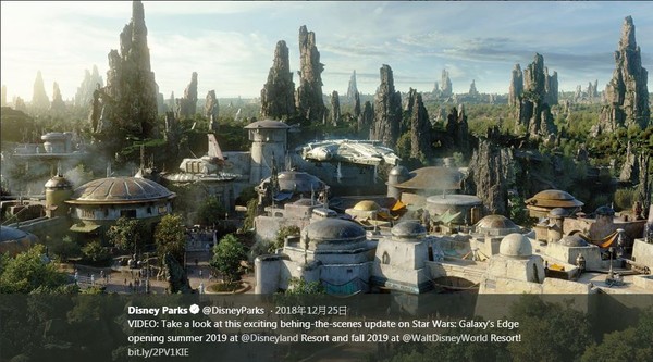 ▲▼加州迪士尼的星際大戰園區將在2019年夏天開幕。（圖／翻攝自twitter／@DisneyPark）