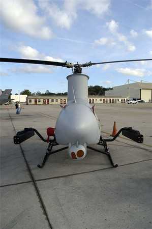 ▲▼掛載著武器的MQ-8A無人直升機。（圖／中國軍網）