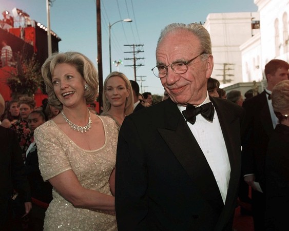 ▲▼ 媒體大亨梅鐸（Rupert Murdoch）與記者安娜·托夫（Anna Torv）於1998年離婚。（圖／達志影像／美聯社）