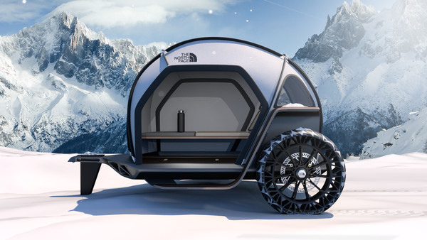 ▲BMW與THE NORTH FACE聯手打造露營概念車。（圖／翻攝BMW）