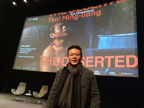 ▲▼蔡明亮、李康生至阿姆斯特丹參與VR電影《家在蘭若寺》展映活動。（圖／HTC提供）