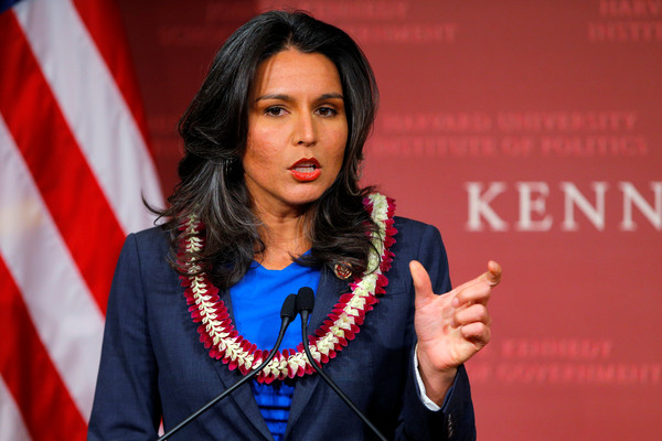 州民主党籍联邦众议员加巴德(tulsi gabbard)将参与2020美国总统选举