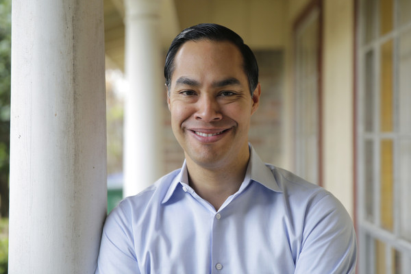 ▲▼ 朱利安・卡斯楚（Julián Castro）宣布參選美國總統。（圖／達志影像／美聯社）