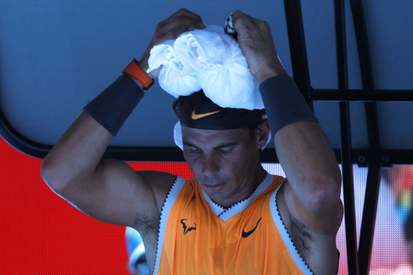 ▲▼納達爾(Rafael Nadal)2019澳網首輪獲勝。（圖／路透）