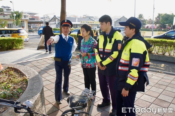 ▲田中火車站腳踏車違停亂象，公所下令全部移除。（圖／記者唐詠絮翻攝）