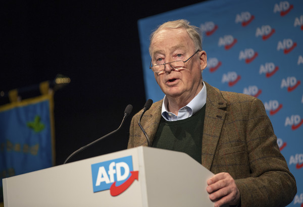 ▲▼ 德國另類選擇黨（AfD）主席高蘭（Alexander Gauland）。（圖／達志影像／美聯社）