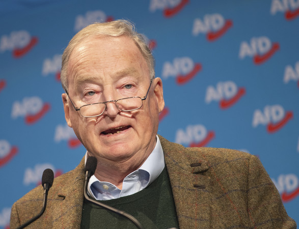 ▲▼ 德國另類選擇黨（AfD）主席高蘭（Alexander Gauland）。（圖／達志影像／美聯社）