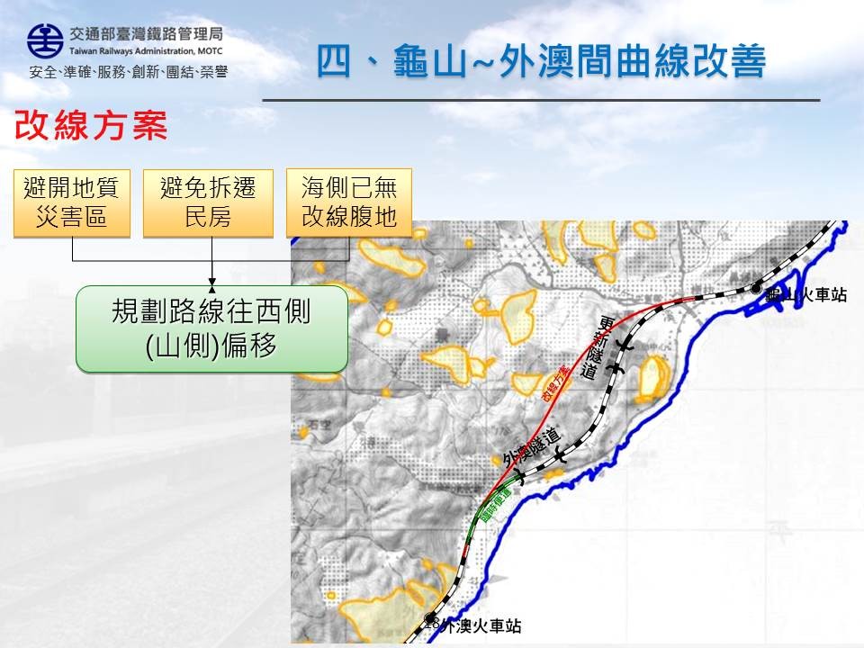 ▲▼台鐵東部截彎取直計畫。（圖／台鐵提供）