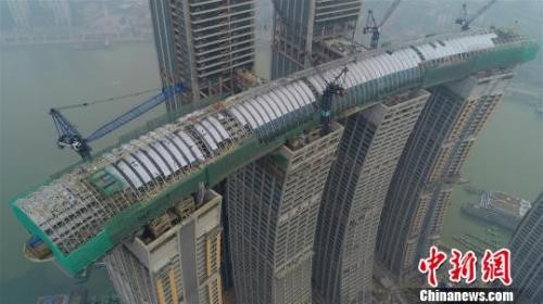 ▲▼空中連廊。（圖／翻攝中新網）