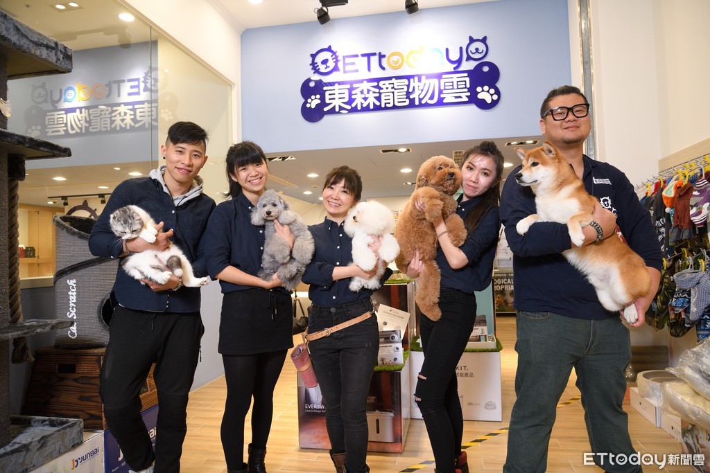 ▲東森寵物雲商店合作自然美。（圖／東森寵物雲大直ATT概念館提供）