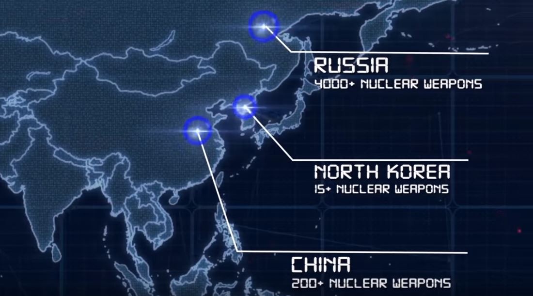 ▲▼駐日美軍影片認了北韓有核武。（圖／翻攝自YouTube／U.S. Forces Japan）
