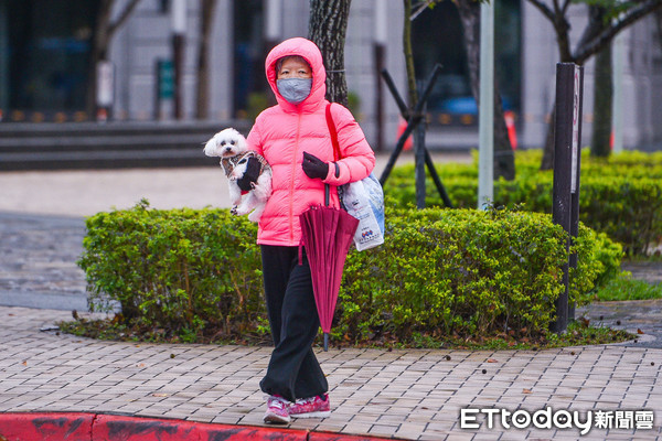 ▲▼下雨天,低溫。（圖／記者張一中攝）