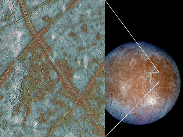 ▲▼木星的衛星之一「歐羅巴」（Europa）的外殼是厚厚的冰層，科學家認為有外星生命的可能。（圖／翻攝自NASA官網）