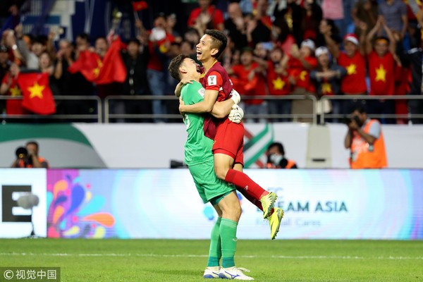 ▲▼ 亞洲盃16強賽,越南PK擊敗約旦            。（圖／CFP）