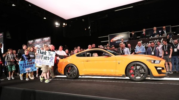 ▲福特拍賣第一輛野馬Shelby GT500> Heritage Edition。（圖／翻攝Ford）