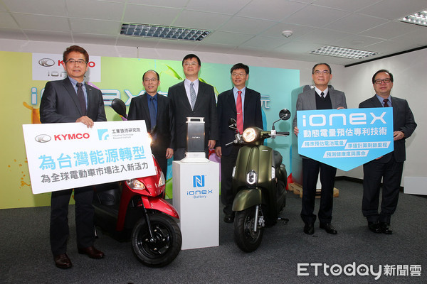 ▲光陽要搶下50%台灣電動機車銷量！工研院「AI科技」來加持。（圖／記者張慶輝攝）