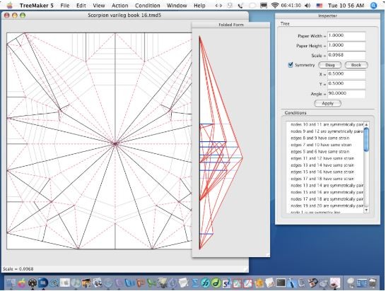 ▲TreeMaker，一套能夠描繪出摺痕和摺痕順序的軟體。（圖／翻攝自TreeMaker）