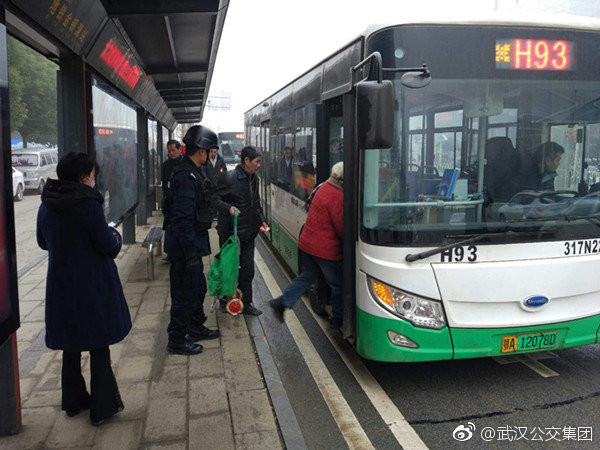 ▲▼武漢市公車。（圖／翻攝自武漢公交集團）