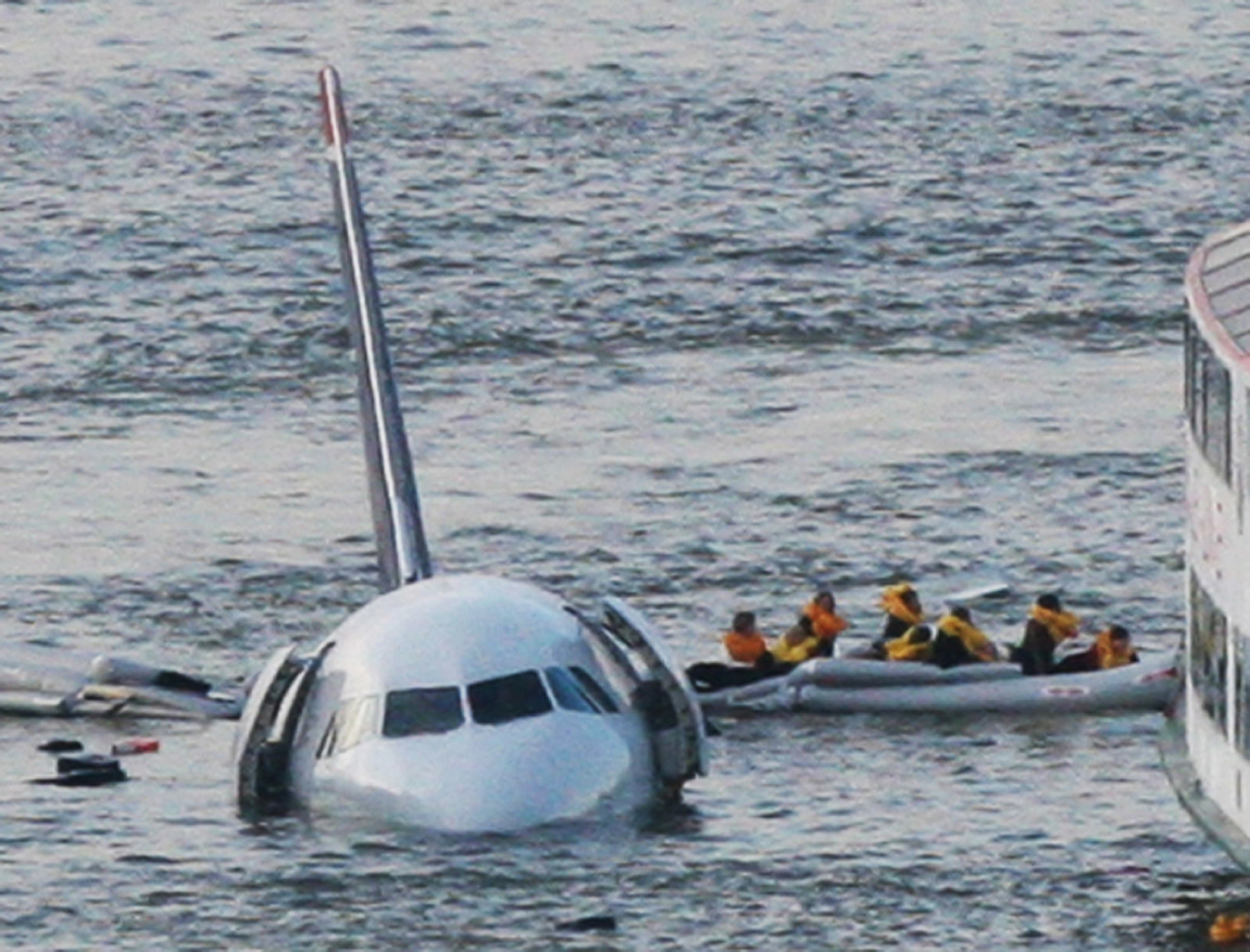 ▲▼全美航空1549號班機事故。（圖／達志影像／美聯社）