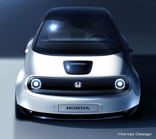 年輕美眉會愛這款電動車小可愛　Honda Urban量產版本首張廠照曝光(圖／翻攝自Honda)