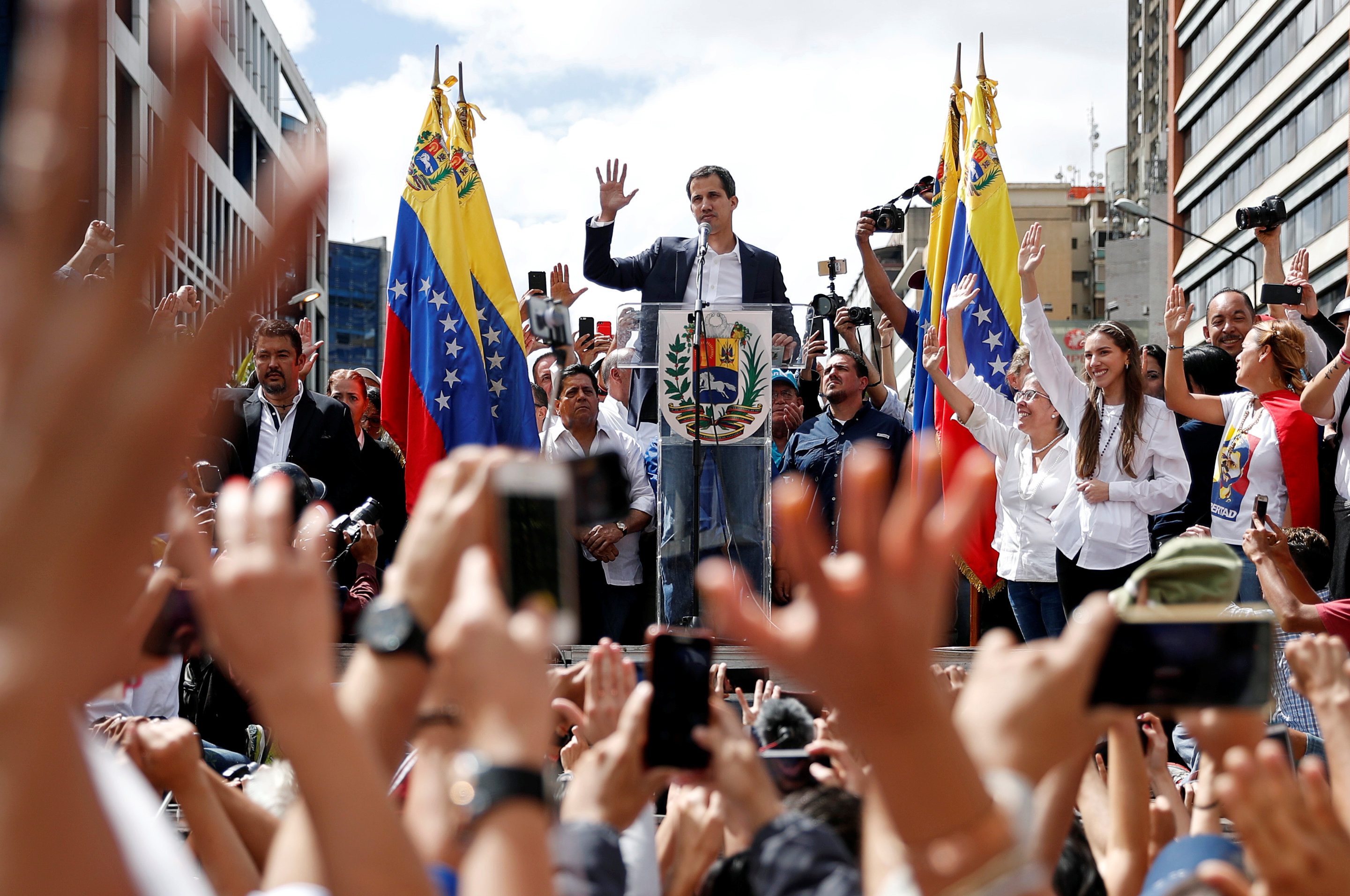 ▲▼委內瑞拉臨時總統瓜伊多（Juan Guaidó）。（圖／路透）