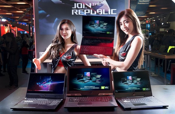 ▲華碩發表ROG電競筆電、系列週邊　電玩展初登場。（圖／ROG提供）