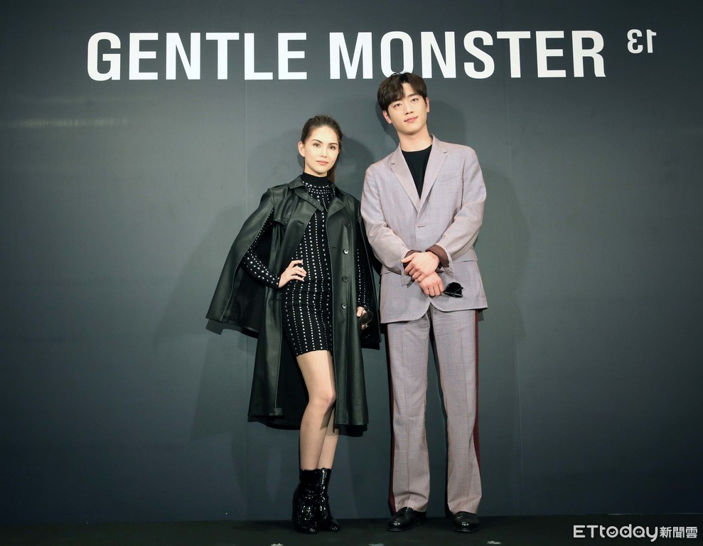▲▼韓國人氣男星 徐康俊 & 昆凌為 Gentle Monster站台。（圖／記者屠惠剛攝）