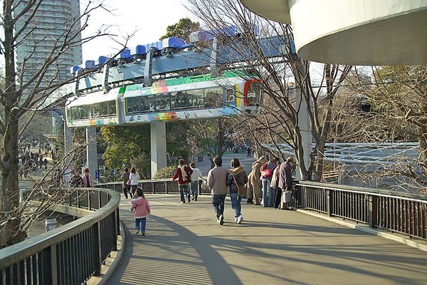 ▲上野動物園單軌列車。（圖／維基百科）