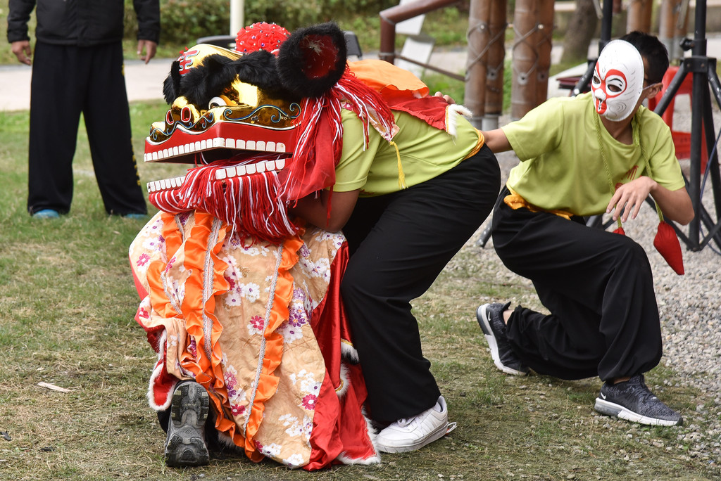 ▲▼客家文化主題公園舉辦豬福滿滿新春活動。（圖／記者李毓康攝）