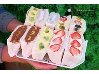 ▲台中橫山銘製三明治，爆將卡士達和多汁草莓。（圖／蹦啾＊謝蘿莉 La vie heureuse提供）