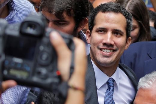 ▲▼ 委內瑞拉反對派領袖瓜伊多（Juan Guaidó）。（圖／路透社）