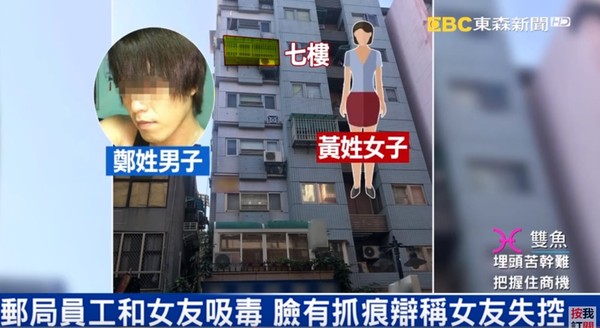 ▲在新北市任職郵差的鄭男租屋處發現上百包毒咖啡包，訊後遭警方移送。（圖／東森新聞）