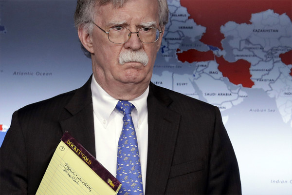 ▲▼ 美國國家安全顧問波頓（John Bolton）。（圖／達志影像／美聯社）