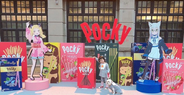 ▲玩美攝影棚Studio X Pocky Deco Art。（圖／玩美攝影棚 x Pocky展提供）