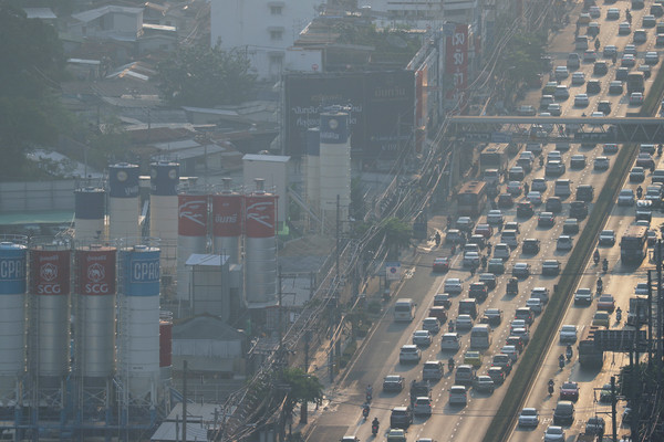 ▲▼泰國曼谷近日有嚴重空污問題。（圖／路透社）