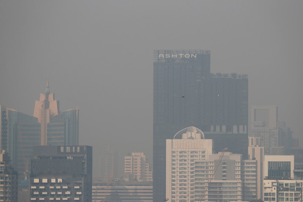 ▲▼泰國曼谷近日有嚴重空污問題。（圖／路透社）