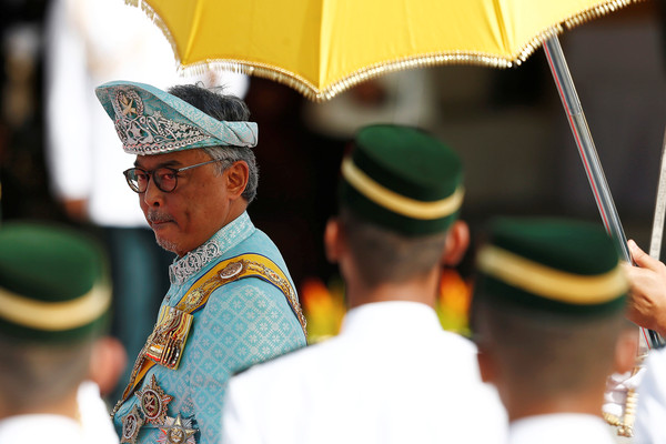 ▲▼  馬來西亞新任國家元首阿布杜拉沙（Sultan Abdullah Sultan Ahmad Shah）31日宣誓就職，成為第16任國家元首。（圖／路透）