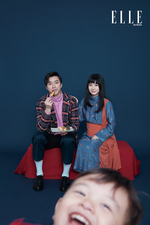 ▲福原愛、江宏傑。（圖／《ELLE》國際中文版雜誌）