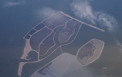 ▲人工島Marker Wadden空拍圖。（圖／擷自維基百科）