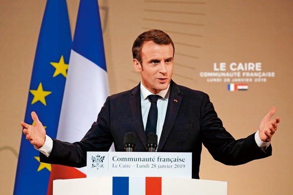 馬克宏2017年以獨立參選人之姿當選，是1958年以來法國首位來自二大主流政黨以外的總統。（東方IC）