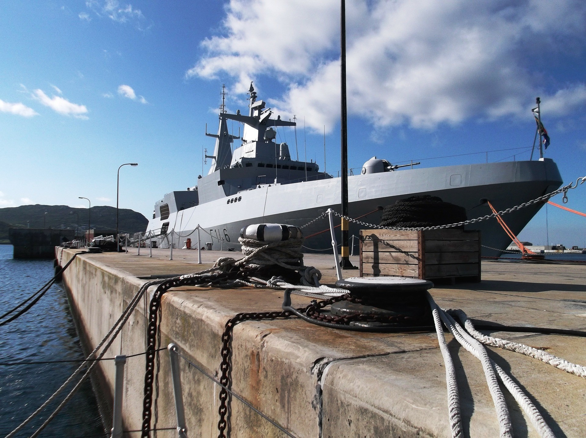 ▲護衛艦是噸位高於巡邏艦，小於巡防艦，搭載輕武裝的艦艇，等級上是屬沿岸海域的中型艦艇。（示意圖／pixabay）