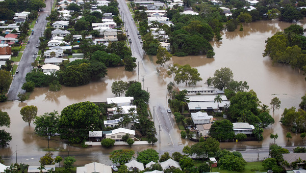 ▲▼澳洲北部湯斯維爾（Townsville）大淹水。（圖／路透社）