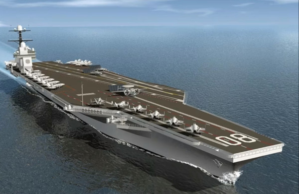 ▲▼USS Enterprise CVN-80。（圖／翻攝自Youtube／U.S MILITARY DISTRICT）