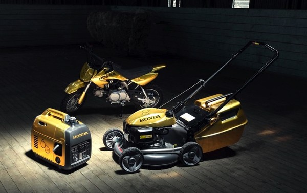 連發電機都有黃金戰甲　Honda澳洲推出全家族50週年「金裝」紀念版（圖／翻攝自Honda）