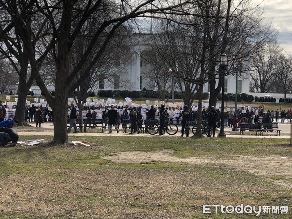 ▲▼黃寶慧前進白宮，第一手直擊中美貿易戰最新消息。（圖／《ETtoday》攝影團隊）