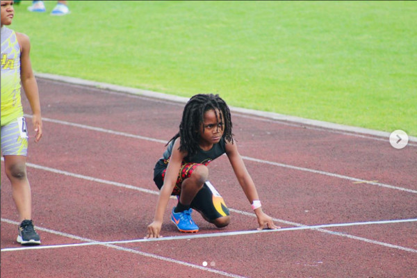 ▲▼7歲魯道夫（Rudolph Ingram）100公尺已能跑出13秒的成績，還有6塊腹肌。（圖／翻攝自blaze_813instagram）