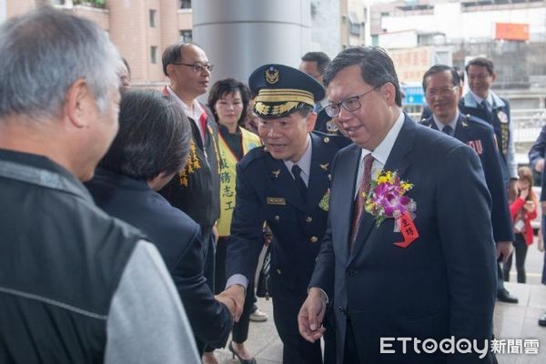 ▲陳國進宣誓就任桃園市警察局長。（圖／桃園市政府提供）