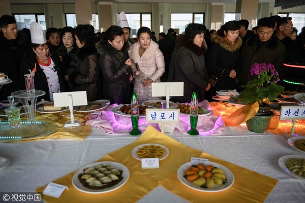 ▲▼北韓平壤舉行全國廚藝大賽，300名廚師爭奪冠軍。（圖／CFP）