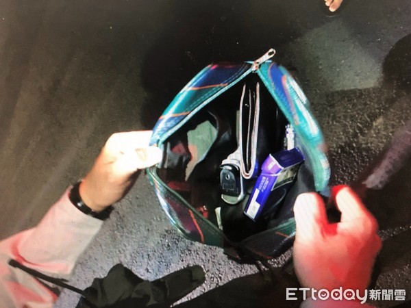 ▲台南市警歸仁分局查獲36歲楊姓男子，持有改造手槍、毒品吸食器。（圖／記者林悅翻攝，下同）